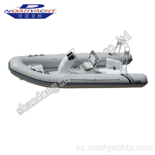 Barco de costilla Hypalon de la consola de casco de aluminio de 14 pies